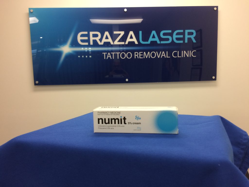 Numbing Cream Tattoo Removal ERAZALASER Tattoo Removal Clinic